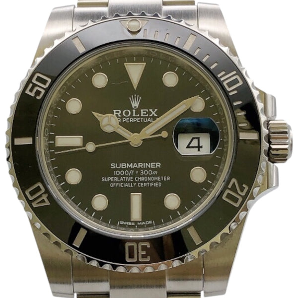 ロレックス ROLEX サブマリーナ 116610LN ブラック SS メンズ 腕時計