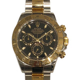 ロレックス ROLEX デイトナ 116523 ブラック k18YG×SS メンズ 腕時計