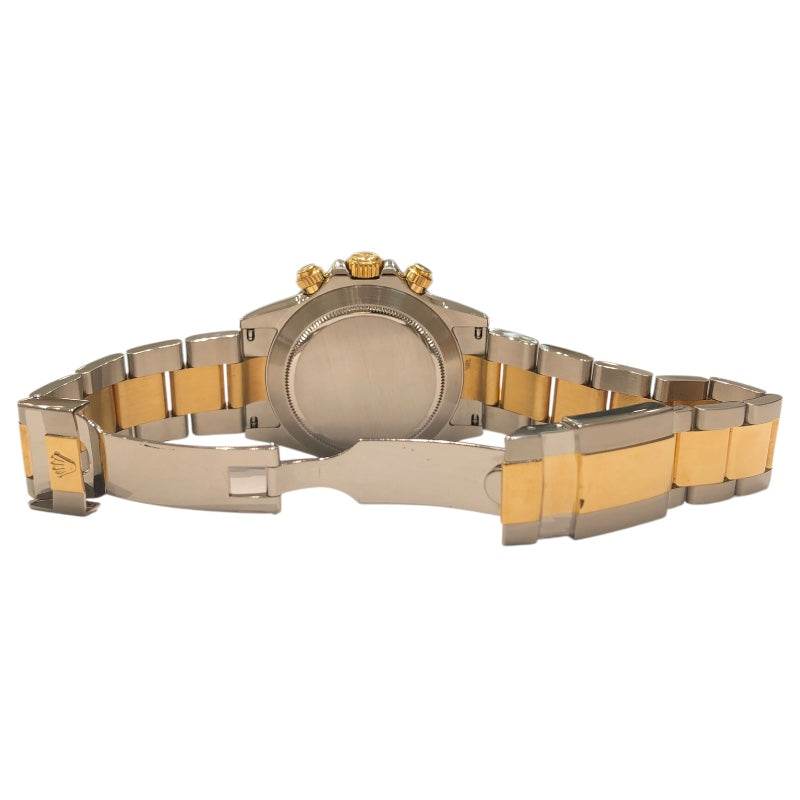 ロレックス ROLEX デイトナ 116523 ブラック k18YG×SS メンズ 腕時計