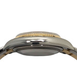 ロレックス ROLEX デイトジャスト36 ランダムシリアル 126233G シルバーコンピューター オイスターブレス SS/K18YG メンズ 腕時計