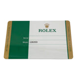 ロレックス ROLEX デイトジャスト41 ランダムシリアル 126333G シャンパンゴールド オイスターブレス SS/K18YG メンズ 腕時計