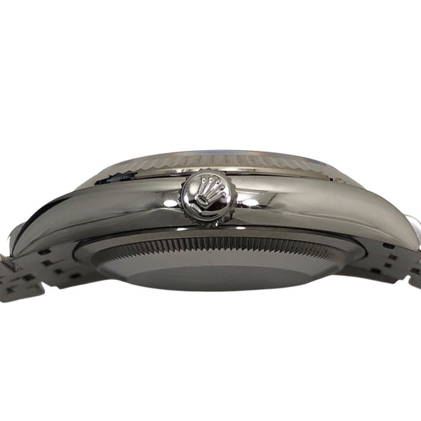 ロレックス ROLEX デイトジャスト36 ランダムシリアル 126234 ホワイト ジュビリーブレス SS/K18WG メンズ 腕時計
