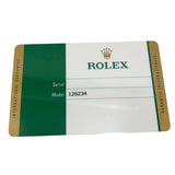 ロレックス ROLEX デイトジャスト36 ランダムシリアル 126234 ホワイト ジュビリーブレス SS/K18WG メンズ 腕時計