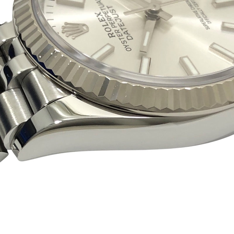 ロレックス ROLEX デイトジャスト36 ランダムシリアル 126234 シルバー ジュビリーブレス SS/K18WG メンズ 腕時計