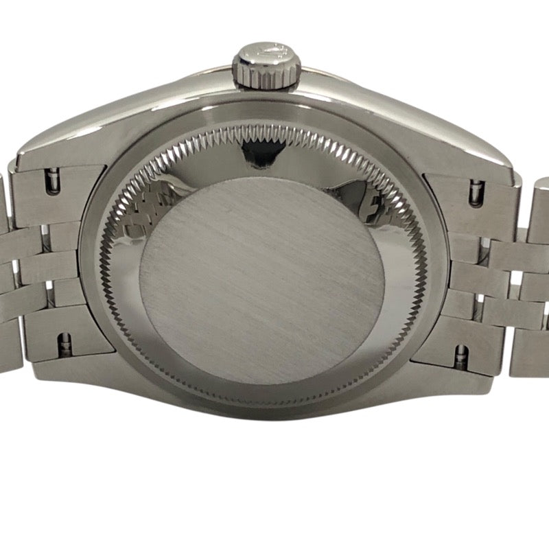 ロレックス ROLEX デイトジャスト36 ランダムシリアル 126234 シルバー ジュビリーブレス SS/K18WG メンズ 腕時計