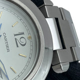 カルティエ Cartier パシャC W31015M7 ホワイト SS 自動巻き メンズ 腕時計