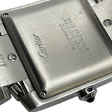 カルティエ Cartier タンクフランセーズ LM W51002Q3 ホワイト SS メンズ 腕時計