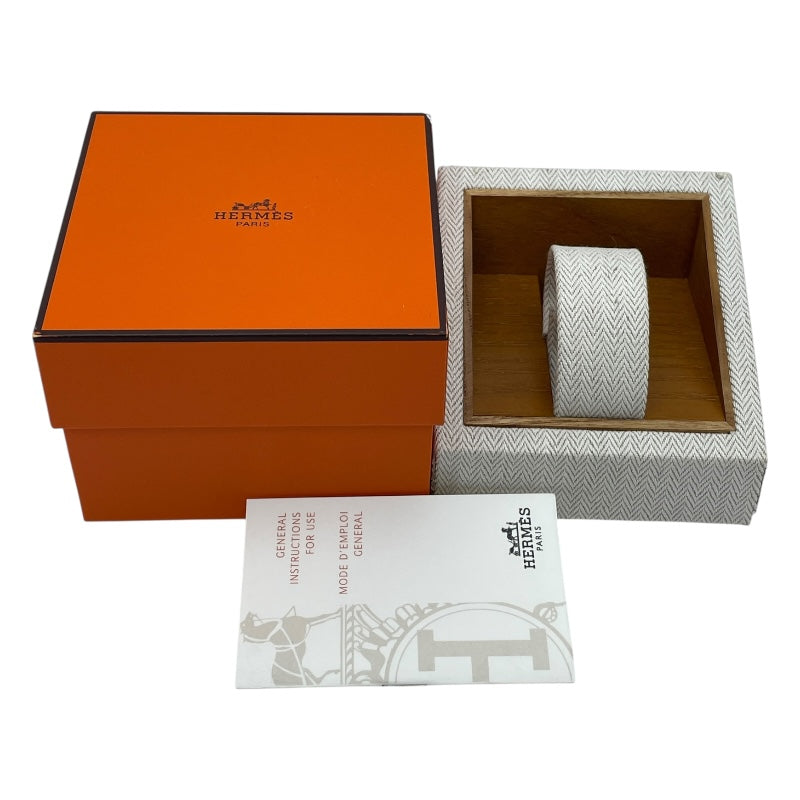 エルメス HERMES Hウォッチ HH1.230 ホワイトシェル SS レディース 腕時計