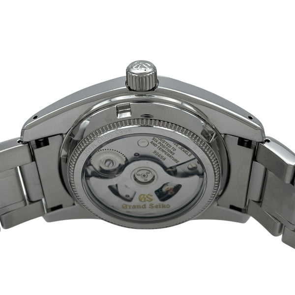 グランドセイコー Grand Seiko メカニカル SBGR053 ブラック SS メンズ 腕時計