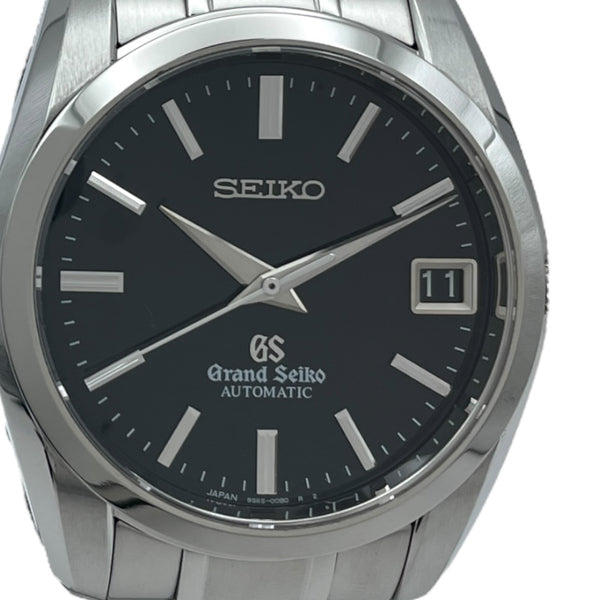 グランドセイコー Grand Seiko メカニカル SBGR053 ブラック SS メンズ 腕時計