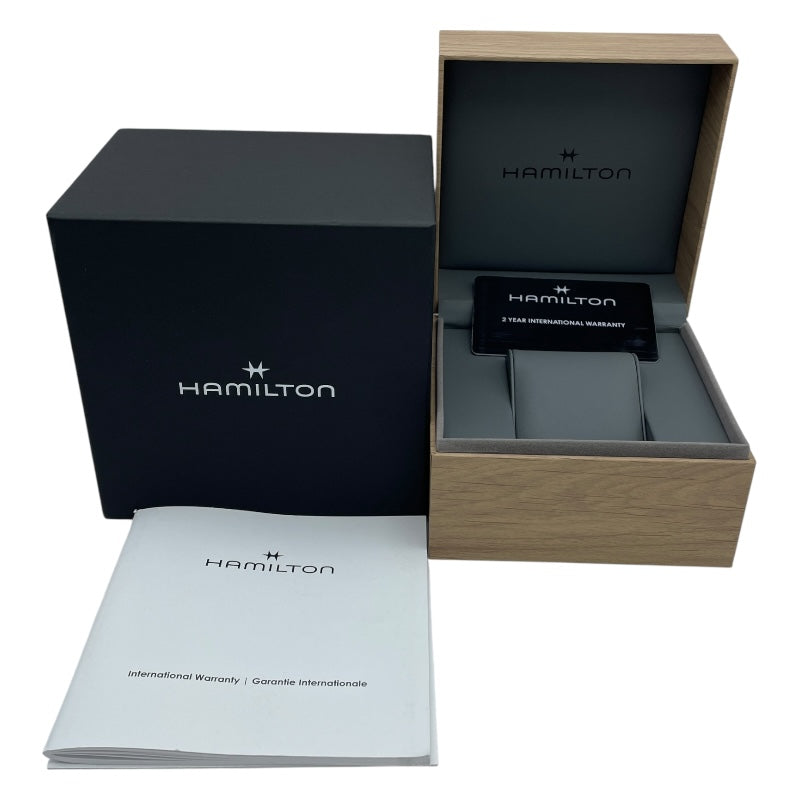 ハミルトン HAMILTON カーキ フィールド マーフ H70405130 ブラック SS メンズ 腕時計