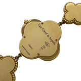 ヴァンクリーフ＆アーペル Van Cleef & Arpels アルハンブラ ブレスレットウォッチ ホワイトシェル 136674(VCARF 53500) ホワイトシェル K18YG レディース 腕時計