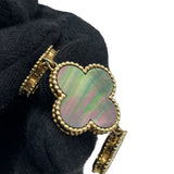 ヴァンクリーフ＆アーペル Van Cleef & Arpels アルハンブラ ブレスレットウォッチ ホワイトシェル 136674(VCARF 53500) ホワイトシェル K18YG レディース 腕時計