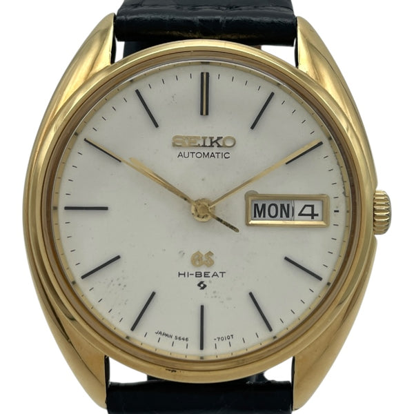 グランドセイコー Grand Seiko メンズウォッチ 5646-7005 アイボリー K18YG メンズ 腕時計