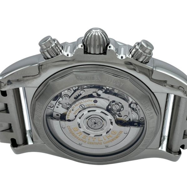 ブライトリング BREITLING クロノマット44 ブラックマザーオブパール 日本限定400本 AB01114K/BD34 ブラックシェル MOP SS メンズ 腕時計