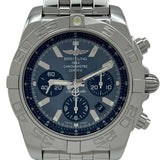 ブライトリング BREITLING クロノマット44 ブラックマザーオブパール 日本限定400本 AB01114K/BD34 ブラックシェル MOP SS メンズ 腕時計