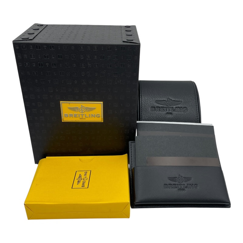 ブライトリング BREITLING クロノマット44 ブラックマザーオブパール 日本限定400本 AB01114K/BD34 ブラックシェル MOP SS メンズ 腕時計