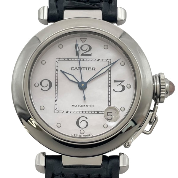 カルティエ Cartier パシャC ピンクシェル 2003年クリスマス限定 W3106499 ピンクシェル SS レディース 腕時計