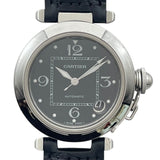 カルティエ Cartier パシャC 2002年クリスマス限定 W3106099 ブラック SS レディース 腕時計