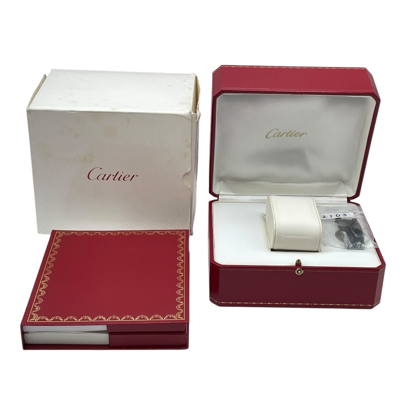 カルティエ Cartier パシャC 2002年クリスマス限定 W3106099 ブラック SS レディース 腕時計
