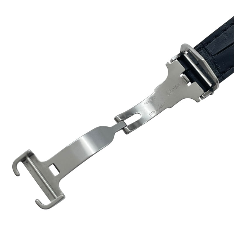 カルティエ Cartier パシャC 2002年クリスマス限定 W3106099 ブラック SS レディース 腕時計