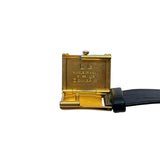 シャネル CHANEL プルミエール H0090 ブラック K18YG レディース 腕時計