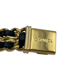 シャネル CHANEL プルミエールL H0001 ブラック GP レディース 腕時計