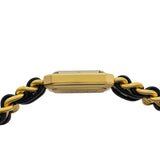 シャネル CHANEL プルミエールL H0001 ブラック GP レディース 腕時計