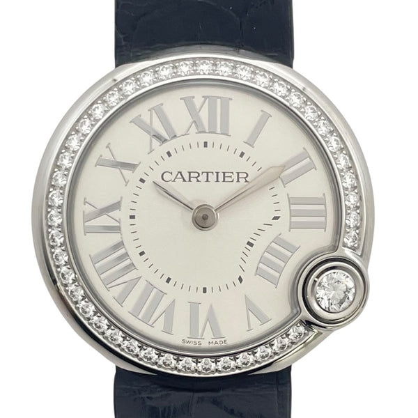 カルティエ Cartier バロン ブラン ドゥ カルティエ W4BL0003 シルバー SS レディース 腕時計