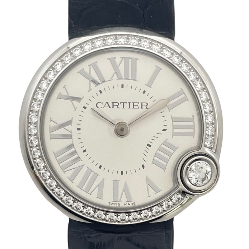 カルティエ Cartier バロン ブラン ドゥ カルティエ W4BL0003 シルバー SS レディース 腕時計
