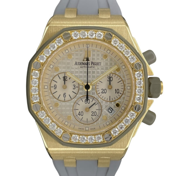 オーデマ・ピゲ AUDEMARS PIGUET ロイヤルオーク オフショア 25986AK.ZZ.D003 シルバー K18YG メンズ 腕時計