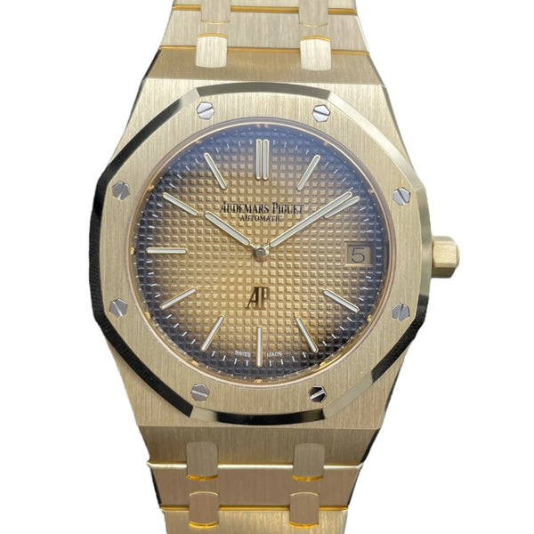 オーデマ・ピゲ AUDEMARS PIGUET ロイヤルオーク ジャンボ エクストラシン 50周年記念モデル 16202BA.OO.1240BA.01 ゴールド K18YG メンズ 腕時計