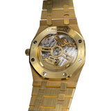 オーデマ・ピゲ AUDEMARS PIGUET ロイヤルオーク ジャンボ エクストラシン 50周年記念モデル 16202BA.OO.1240BA.01 ゴールド K18YG メンズ 腕時計