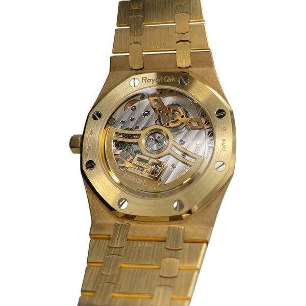 オーデマ・ピゲ AUDEMARS PIGUET ロイヤルオーク ジャンボ エクストラシン 50周年記念モデル 16202BA.OO.1240BA.01 ゴールド K18YG メンズ 腕時計
