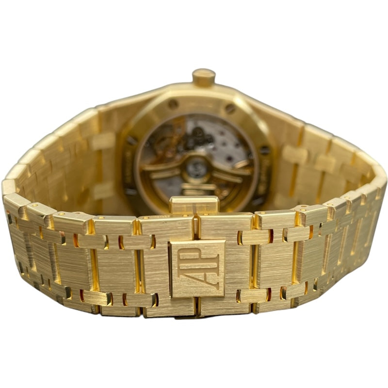 オーデマ・ピゲ AUDEMARS PIGUET ロイヤルオーク ジャンボ エクストラシン 50周年記念モデル 16202BA.OO.1240BA.01 ゴールド K18YG メンズ 腕時計
