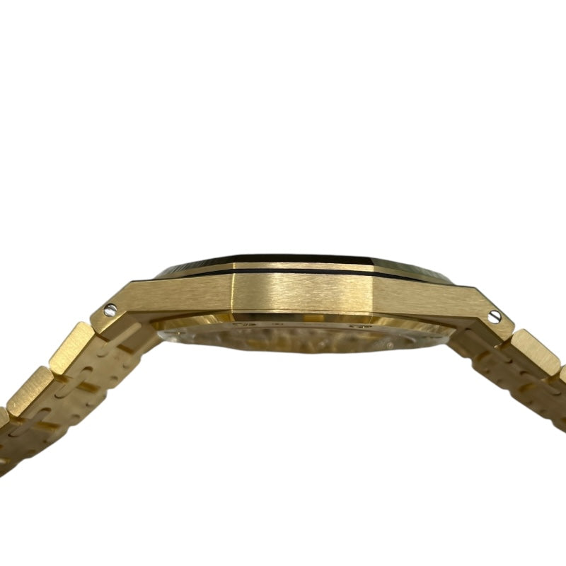 オーデマ・ピゲ AUDEMARS PIGUET ロイヤルオーク ジャンボ エクストラシン 50周年記念モデル 16202BA.OO.1240BA.01 ゴールド K18YG メンズ 腕時計