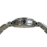 カルティエ Cartier パシャ コンベックスグリッド W31059H3 ホワイト SS メンズ 腕時計