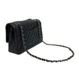シャネル CHANEL マトラッセ25 A01112 ブラック シルバー金具 キャビアスキン レディース ショルダーバッグ