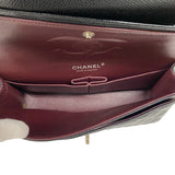 シャネル CHANEL マトラッセ25 A01112 ブラック シルバー金具 キャビアスキン レディース ショルダーバッグ
