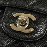 シャネル CHANEL マトラッセ25 A01112 ブラック シルバー金具 キャビアスキン レディース ショルダーバッグ
