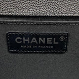 シャネル CHANEL ボーイシャネル25 A67086 ブラック キャビアスキン レディース ショルダーバッグ