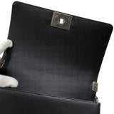シャネル CHANEL ボーイシャネル25 A67086 ブラック キャビアスキン レディース ショルダーバッグ