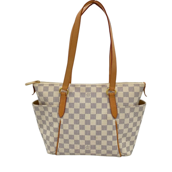 ルイ・ヴィトン LOUIS VUITTON トータリーPM N51261 ホワイト ダミエアズール レディース トートバッグ
