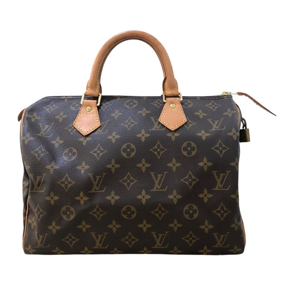 ルイ・ヴィトン LOUIS VUITTON スピーディ30 M41526 ブラウン/GD金具 モノグラム レディース ボストンバッグ