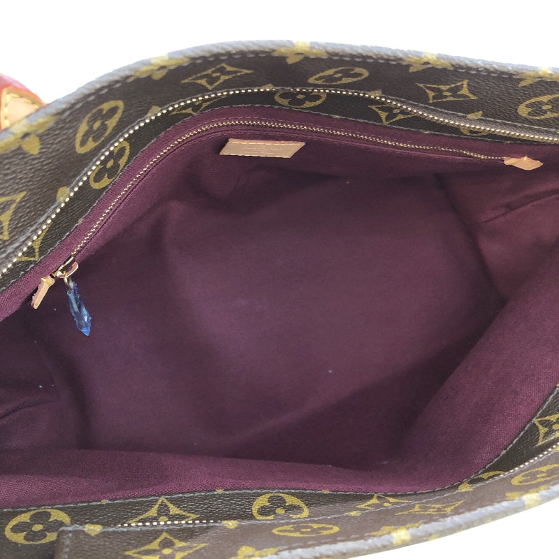 ルイ・ヴィトン LOUIS VUITTON ラスパイユPM M40608 ブラウン/GD金具 モノグラム レディース トートバッグ