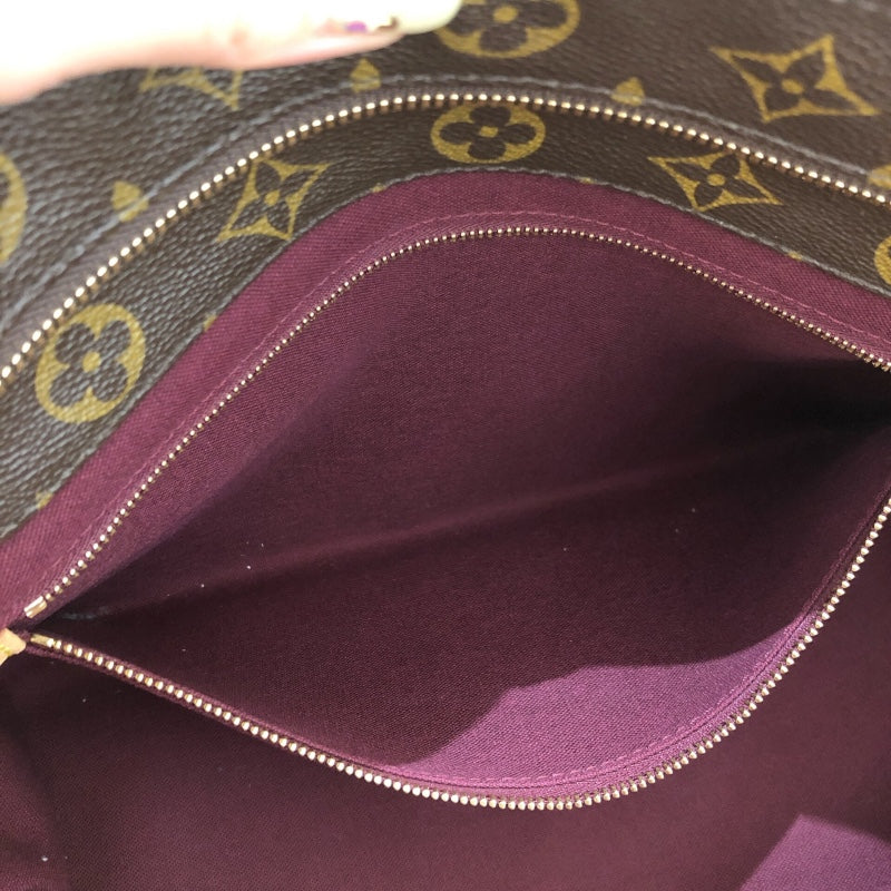 ルイ・ヴィトン LOUIS VUITTON ラスパイユPM M40608 ブラウン/GD金具 モノグラム レディース トートバッグ