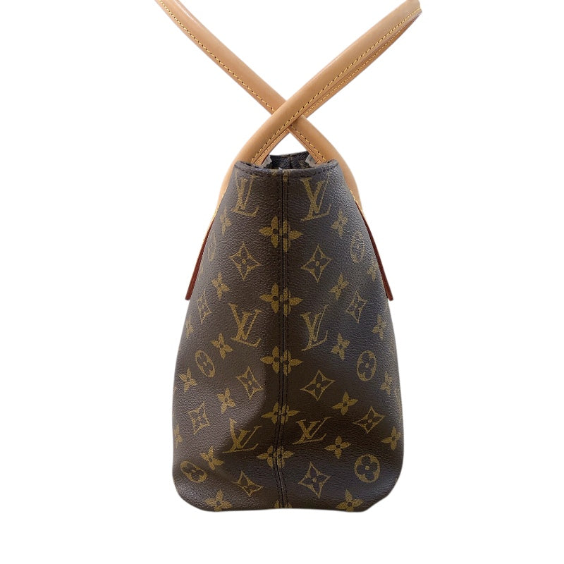 ルイ・ヴィトン LOUIS VUITTON ラスパイユPM M40608 ブラウン/GD金具 モノグラム レディース トートバッグ