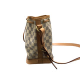 ルイ・ヴィトン LOUIS VUITTON ノエBB N41220 ホワイト PVC レディース ショルダーバッグ