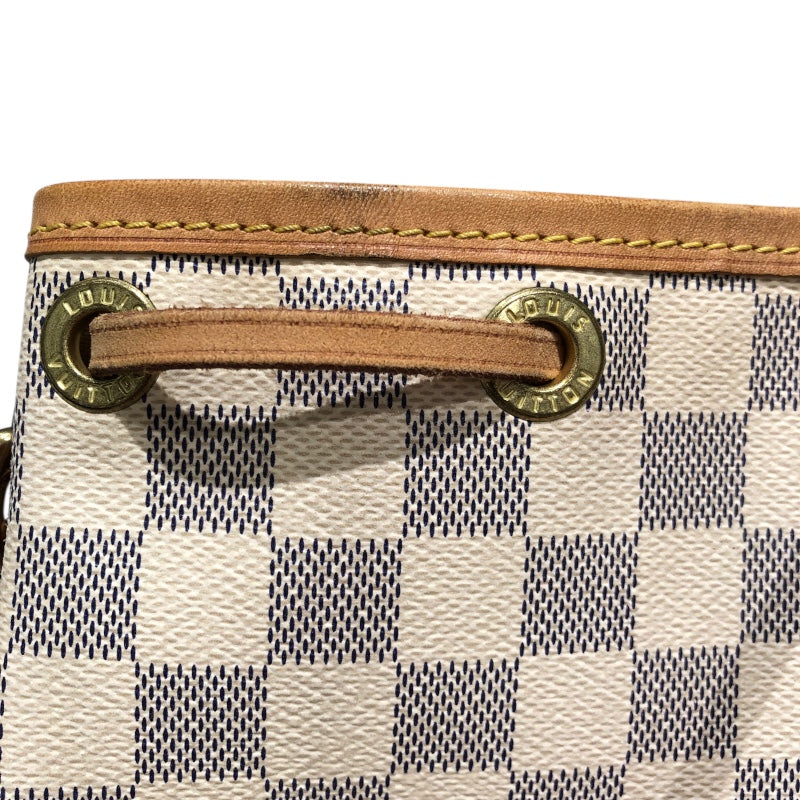 ルイ・ヴィトン LOUIS VUITTON ノエBB N41220 ホワイト PVC レディース ショルダーバッグ