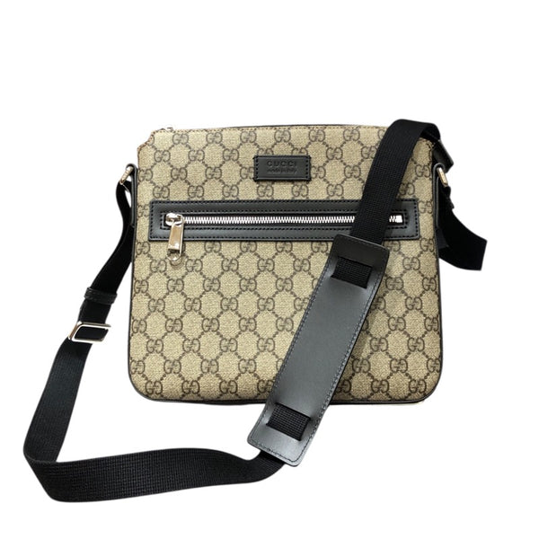 グッチ GUCCI GGスプリーム メッセンジャーバッグ 779865 ベージュ GGスプリームキャンバス/レザー メンズ メッセンジャーバッグ